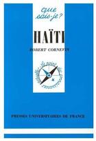 Couverture du livre « Haïti » de Robert Cornevin aux éditions Que Sais-je ?