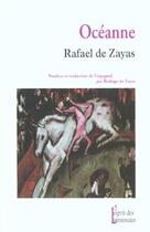 Couverture du livre « Oceanne » de Rafael De Zayas aux éditions Esprit Des Peninsules