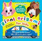 Couverture du livre « Giant origami for kids » de Mila Bertinetti Montevecchi aux éditions Nuinui Jeunesse