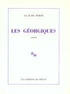 Couverture du livre « Les georgiques » de Claude Simon aux éditions Minuit