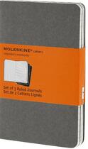 Couverture du livre « Cahier gris clair ; poche ligné » de Moleskine aux éditions Moleskine