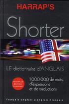 Couverture du livre « Dictionnaire Harrap's shorter ; anglais-français/français-anglais (édition 2013) » de  aux éditions Larousse