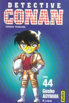 Couverture du livre « Détective Conan Tome 44 » de Gosho Aoyama aux éditions Kana