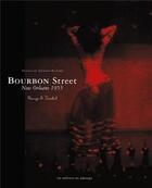 Couverture du livre « Bourbon street : New Orleans, 1955 » de George Zimbel aux éditions Museo