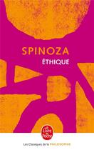 Couverture du livre « L'éthique » de Baruch Spinoza aux éditions Le Livre De Poche