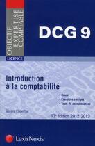 Couverture du livre « Introduction à la comptabilité ; 2012-2013 » de Gerard Enselme aux éditions Lexisnexis