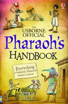 Couverture du livre « Pharaoh's handbook » de Sam Taplin aux éditions Usborne