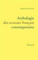 Couverture du livre « Anthologie des avocats français contemporains » de Fernand Payen aux éditions Grasset Et Fasquelle