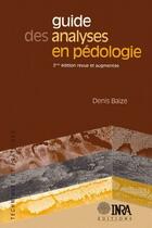 Couverture du livre « Guide des analyses en pédologie (2e édition) » de Denis Baize aux éditions Quae