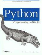 Couverture du livre « Python Program On Win32 » de Andy Robinson aux éditions O Reilly & Ass