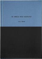 Couverture du livre « Lou reed do angels need haircuts? » de Lou Reed aux éditions Anthology