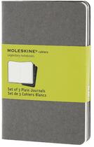 Couverture du livre « Cahier gris clair ; poche blanc » de Moleskine aux éditions Moleskine