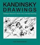 Couverture du livre « Kandinsky drawings volume one » de Endicott Barnet Vivi aux éditions Interart