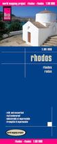 Couverture du livre « Rhodes - 1/80.000 » de  aux éditions Craenen