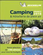Couverture du livre « Camping france 2018 » de Collectif Michelin aux éditions Michelin