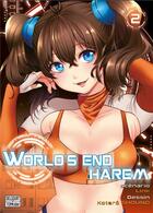 Couverture du livre « World's end harem Tome 2 » de Link et Kotaro Shouno aux éditions Delcourt