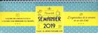 Couverture du livre « Semainier spirales memoniak 2019 » de  aux éditions Editions 365