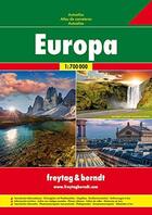 Couverture du livre « Europe, road atlas » de  aux éditions Freytag Und Berndt