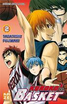 Couverture du livre « Kuroko's basket t.2 » de Tadatoshi Fujimaki aux éditions Crunchyroll