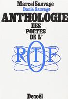 Couverture du livre « Anthologie des poetes de l'ortf » de Marcel Sauvage aux éditions Denoel