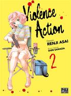 Couverture du livre « Violence action Tome 2 » de Renji Asai et Shin Sawada aux éditions Pika