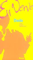 Couverture du livre « Dada en verve » de Henri Behar aux éditions Horay