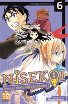 Couverture du livre « Nisekoi - amours, mensonges et yakusas ! Tome 6 » de Naoshi Komi aux éditions Crunchyroll