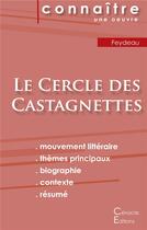 Couverture du livre « Le cercle des Castagnettes, de Georges Feydeau » de  aux éditions Editions Du Cenacle