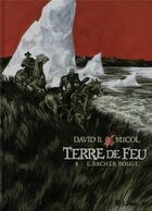 Couverture du livre « Terre de feu t.1 ; l'archer rouge » de Micol/B. aux éditions Futuropolis