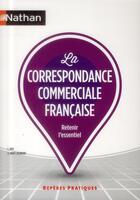 Couverture du livre « La correspondance commerciale française » de  aux éditions Nathan