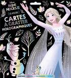 Couverture du livre « Les ateliers Disney : La Reine des Neiges 2 : cartes à gratter holographiques » de Disney aux éditions Disney Hachette