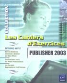 Couverture du livre « Publisher 2003 » de Sylvie Delmas aux éditions Eni