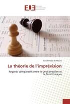 Couverture du livre « La theorie de l'imprevision » de Bertola De Moura S. aux éditions Editions Universitaires Europeennes