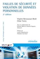 Couverture du livre « Failles de sécurité et violation de données personnelles » de Virginie Bensoussan-Brule et Chloe Torres aux éditions Bruylant