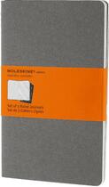 Couverture du livre « Cahier gris clair ; grand format ligné » de Moleskine aux éditions Moleskine