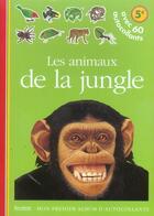 Couverture du livre « Les animaux de la jungle » de Delphine Gravier aux éditions Gallimard-jeunesse