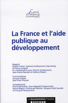 Couverture du livre « La france et l'aide publique au développement » de  aux éditions Documentation Francaise