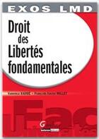 Couverture du livre « Droit des libertés fondamentales » de Vanessa Barbe et Francois-Xavier Millet aux éditions Gualino Editeur
