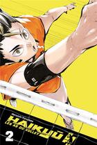 Couverture du livre « Haikyu !! les as du volley - Smash édition Tome 2 » de Haruichi Furudate aux éditions Crunchyroll