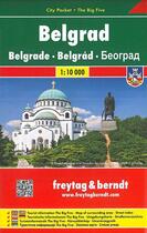 Couverture du livre « Belgrade city pocket » de  aux éditions Freytag Und Berndt