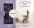 Couverture du livre « Ma box crochet DIY ; le petit lama » de Marie-Noelle Bayard aux éditions Marabout