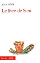 Couverture du livre « Le livre de sara » de Jean Vanel aux éditions Cerf