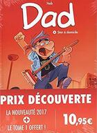 Couverture du livre « Dad Tome 4 : star à domicile » de Nob aux éditions Dupuis