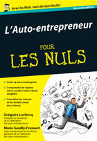 Couverture du livre « L'auto-entrepreneur pour les nuls (2e édition) » de Gregoire Leclercq et Marie Gouilly-Frossard aux éditions First