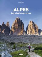 Couverture du livre « Alpes ; les plus beaux treks » de Sylvain Bazin aux éditions Glenat