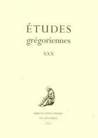 Couverture du livre « Etudes Gregoriennes 2002 » de Etudes Gregoriennes aux éditions Solesmes