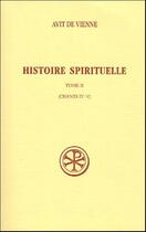 Couverture du livre « Histoire spirituelle Tome 2 ; chants IV-V » de Avit aux éditions Cerf