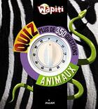 Couverture du livre « Wapiti ; quiz animaux » de Cecile Benoist et Anne Lesterlin aux éditions Milan