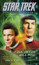 Couverture du livre « Star Trek: The Original Series: Foul Deeds Will Rise » de Greg Cox aux éditions Pocket Books Star Trek