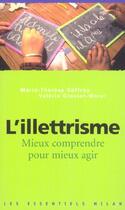 Couverture du livre « Illettrisme (L') » de Geffroy-M-T+Grasset- aux éditions Milan